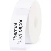 Niimbot A2A68601301 Etiketten (rol) 30 x 15 mm Wit 210 stuk(s) Universele etiketten
