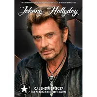 Dream Johnny Hallyday Kalender 2027 A3