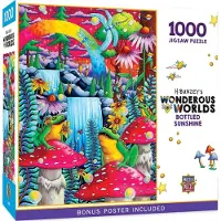 Master Pieces Wonderous Worlds - Bottled Sunshine - 1,000 pieces.