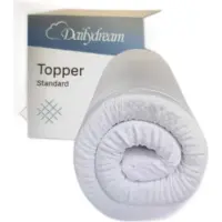 Dailydream - Topper - Matrastopper - 90x200cm - Memory Foam - 7cm dik - Model Pure L - traagschuim