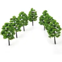 OEM Groene bomen, model, 30 stuks, voor doe-het-zelf landschapsdecoratie