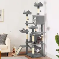 OEM Krabpaal voor katten in een lichtgrijze kleur