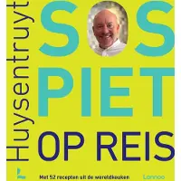 Lannoo kookboek SOS Piet Op reis - 55 recepten - 160 pagina's - 243 x 204 mm