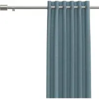 Noswo Gordijnroede - Uitschuifbaar - 183 tot 366 cm - Gordijnstang - Gordijnrails Compleet - Metaal - 300cm - Zilver