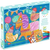 Djeco Buntstifte-Set - Seiltänzer Ente Bälle - - One Size - Buntstiftsets