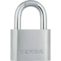 Gerda Barrel KSP 60 - Hangslot - 60mm - Stalen Korpus - Hardened Beugel