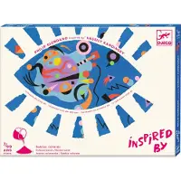 Djeco - 4 Motive - Abstrakte Motive - - One Size - Kreatives Spielset