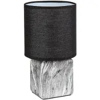 Rabalux 74068 Tafel lamp, Nalisa, marmerlook, keramiek, E14