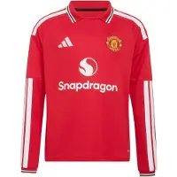 Adidas Manchester United FC 26/27 Lange Mouwen Thuisshirt Kinderen