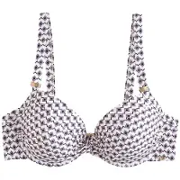 Next Bikinitop lila / aubergine / rosé / wit