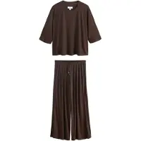Next Pyjama chocoladebruin