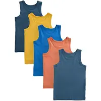Next Onderhemd blauw / royal blue/koningsblauw / donkerblauw / honing / abrikoos