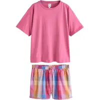 Next Korte pyjama blauw / lila / oranje / pink