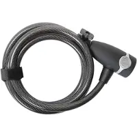 Contec Ct spiraalkabel, Ecoloc, 10 mm x 185 cm, zwart