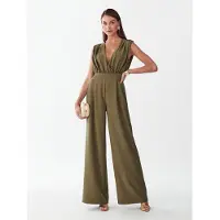 BWLDR Jumpsuit 'Elan' olijfgroen