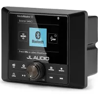 Garmin Jl Audio Mediamaster 55 Full-color Lcd Display Weatherproof Amplifier Transparant