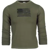 Fostex 101 INC - Kids longsleeve USA (kleur: Groen / maat: 152)