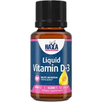 Haya labs - Vitamin D-3 Liquid 400IU 10ml