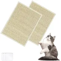 OEM Kattenkrasmat, 2 stuks, sisal, zelfklevend, 30x40 cm