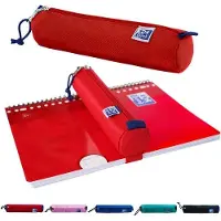OEM Kindertas met elastiek, rood, ongeveer 22 cm