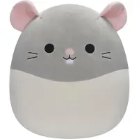 Squishmallows Rat Rusty, 30 cm, knuffel, geschikt voor kinderen vanaf 3 jaar