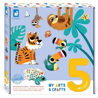 Janod Atelier - Stickervolset - Creatieve set voor kinderen vanaf 5 jaar