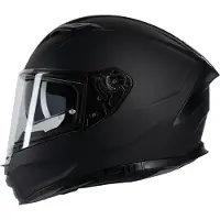 Spec-x Helm Sx-82.03, universele uitvoering, mat zwart, met bevestigingspunten