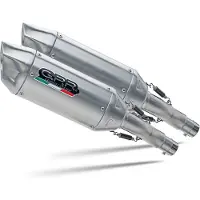 Gpr Exclusive Furore-x Inox Ducati Multistrada 1100 07-09 Gehomologeerde Slip On Uitlaatdemper