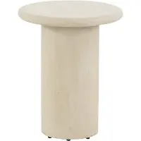 4 Seasons Outdoor Hampton lounge tuintafel rond mortex beige 45xH55 cm