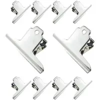 OEM Zilverkleurige metalen bergklemmen - verpakking van 10 stuks - 100 mm