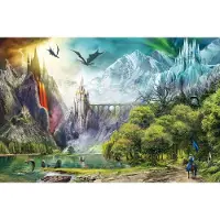 Ravensburger puzzel draken - 3000 stukjes - fantasy puzzel voor volwassenen.