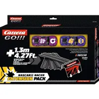 Carrera Go!!! Racebaanonderdeel - GO!!! Nascar Rr Uitbreidingsset - 2x Camaro NextGen ZL1 - 1,4m. - 5 Baandelen onderdeel