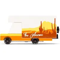 Candylab Toys Candycar World: ARIZONA RV (AZY68) 10,2x4,8x5,1cm, wooden diecast, in giftbox, 3+