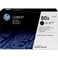 HP Toner 80XD (CF280XD) Zwart Multipack Hoge capaciteit