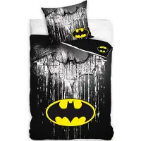 Carbotex Beddengoed voor kinderen, Batman Sengetøj 140 x 200, 100 procent bomuld - Ontwerp 2021