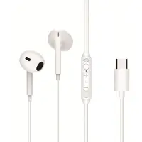 Conceptronic BRENDAN02W Headset, oortelefoon, USB-C/microfoon/bediening, + 1,20 meter kabel