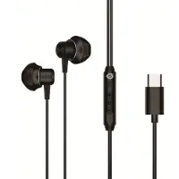 Conceptronic BRENDAN04B Headset, oortelefoon, USB-C/microfoon/ergonomisch/+ 1,20m zwart