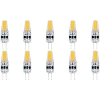 SPL LED Insteeklamp G4 Helder - 1.5W 160lm 2700K - Warmwit Dimbaar - Vervangt 13W - 10 stuks