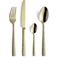 Amefa Felicity - Champagne - 24 delige bestekset - 6 persoons - RVS - Vaatwasmachinebestendig - 6 personen