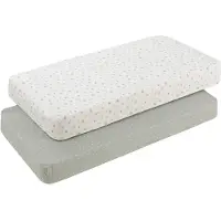 cambrass Calma 60x120x17 Cm Crib Fitted Sheet 2 Units Beige Kinderen