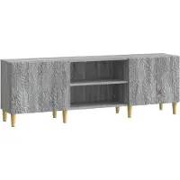 vidaXL TV Kast 150 x 31 x 50 cm Grijs Sonoma Bewerkt hout