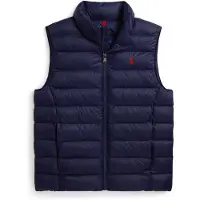 Ralph Lauren Jongens Colden gewatteerd opvouwbaar vest marine ((L) 10/12años= 150/161cm), Casual, Gerecycled nylon, M 323B15067002