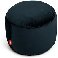 Fatboy Poef Point Velvet Recycled Black Ø50 x 35