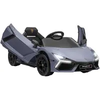 AIYAPLAY Elektrische kinderauto Kunststof, staal 105L x 60B x 40H cm Grijs
