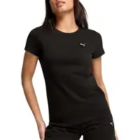 Puma Functioneel shirt 'Ess' zwart / wit