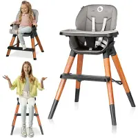 Lionelo Mona - Kinderstoel - 4in1 - Antislip - gordel - 75kg
