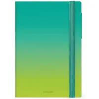 Legami AGENDA 2026-2027 - 16mnd - DAG OP 1 PAGINA - VEGAN OMSLAG - SHADES OF GREEN