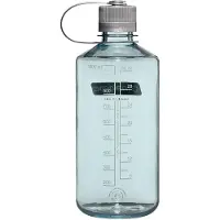 Nalgene - Narrow Mouth Bottle - drinkfles - waterfles - lekvrij - 1000ml - BPA free - SUSTAIN - SeaFoam