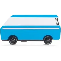 Candylab Toys speelgoedauto VW T3 Van Diesel - kleurrijke Candycar bus.