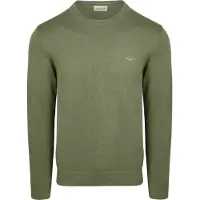 Gant Pullover heren katoenen trui met ronde hals 8030561/379